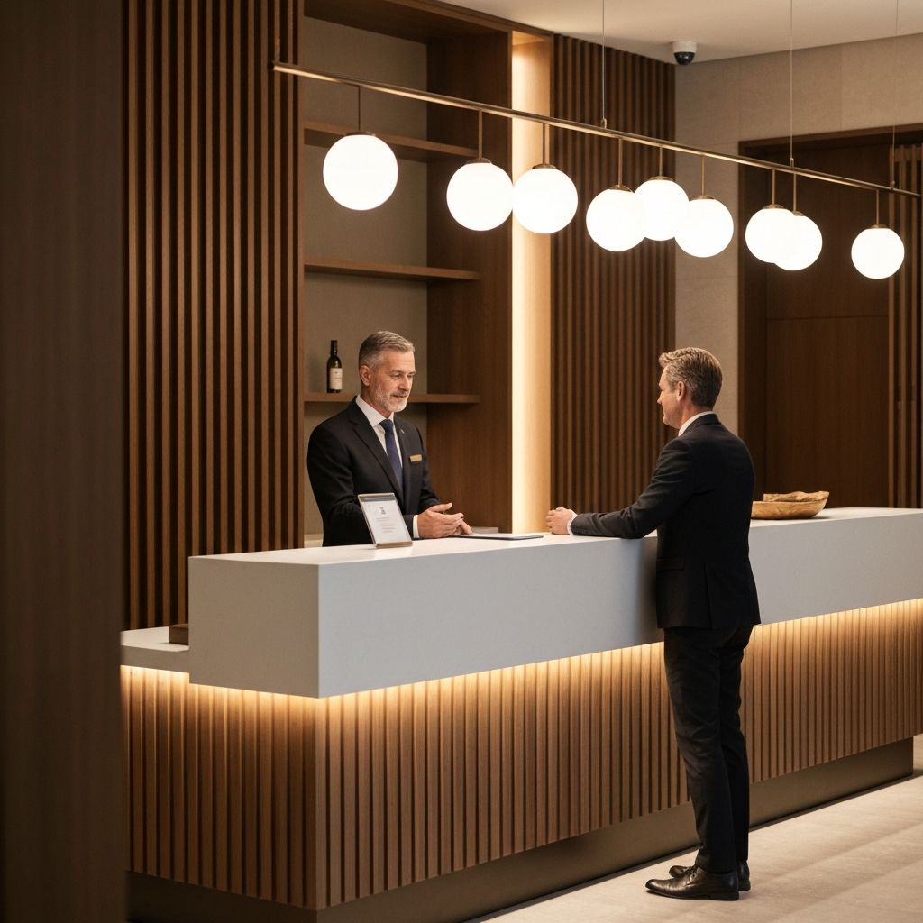 Concierge desk