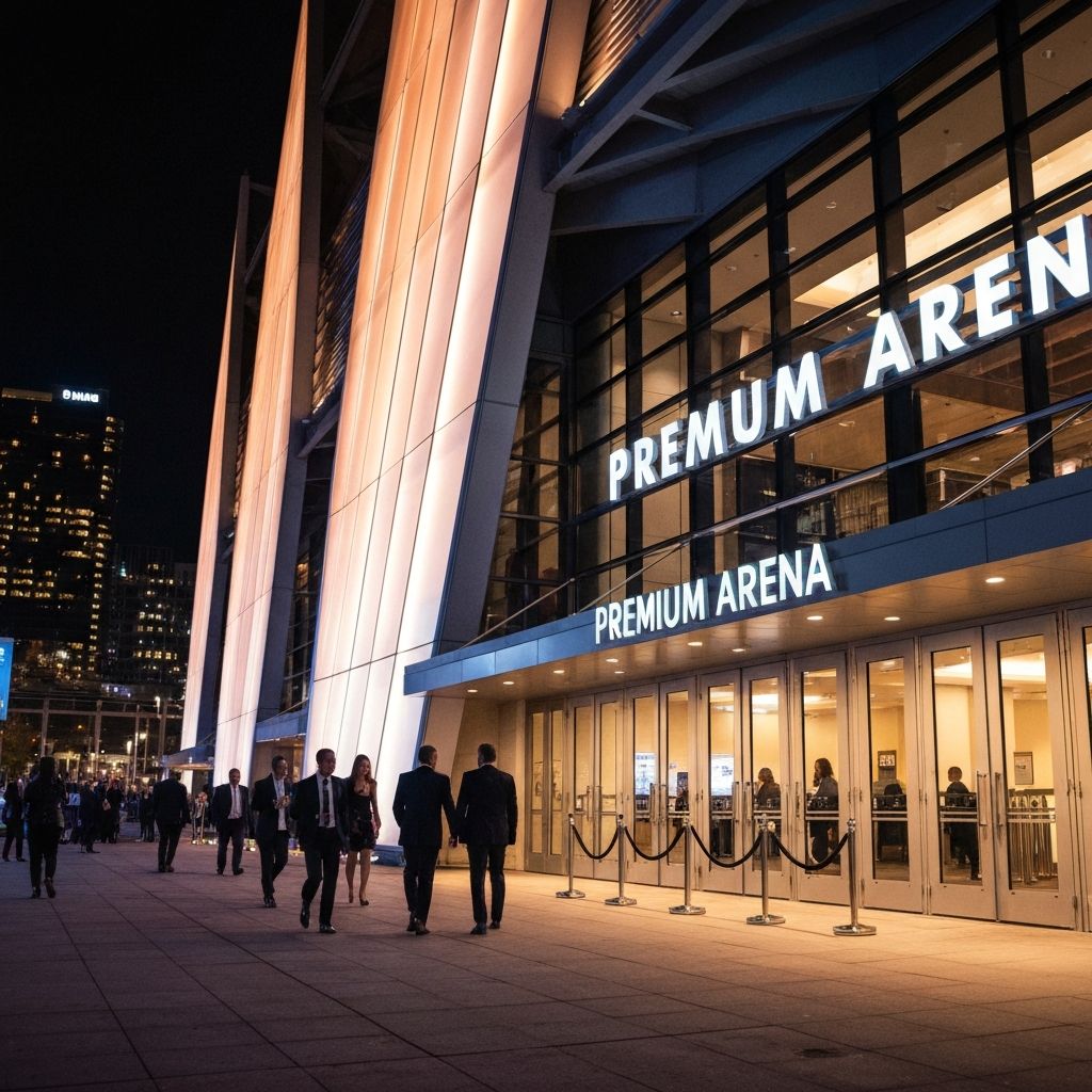 Premium venue entrance